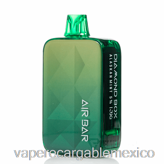 Vape Recargable Air Bar Diamond Box 20000 Desechable Alaska Mint